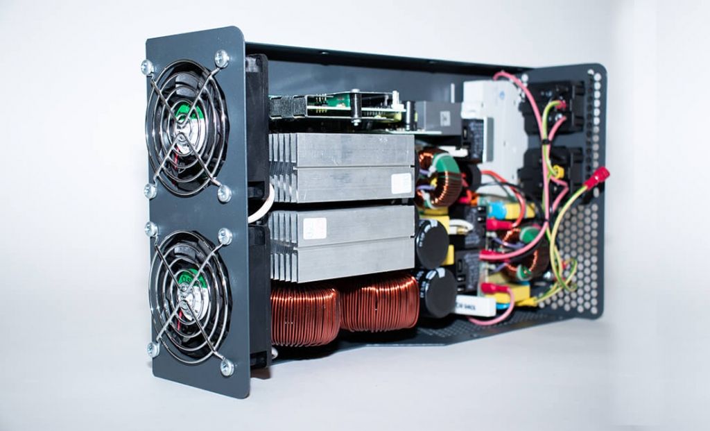 Принудительная (вентиляторная) система охлаждения стабилизатора картинка