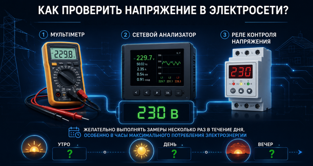 Как проверить напряжение в сети? Как проверить напряжение в сети? картинка