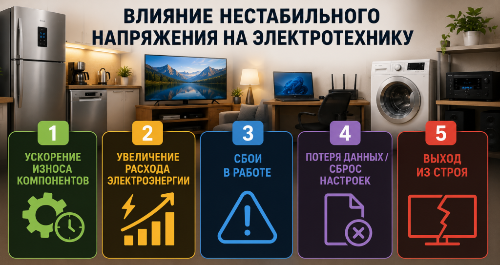 Влияние скачков напряжения на электротехнику Влияние скачков напряжения на электротехнику картинка