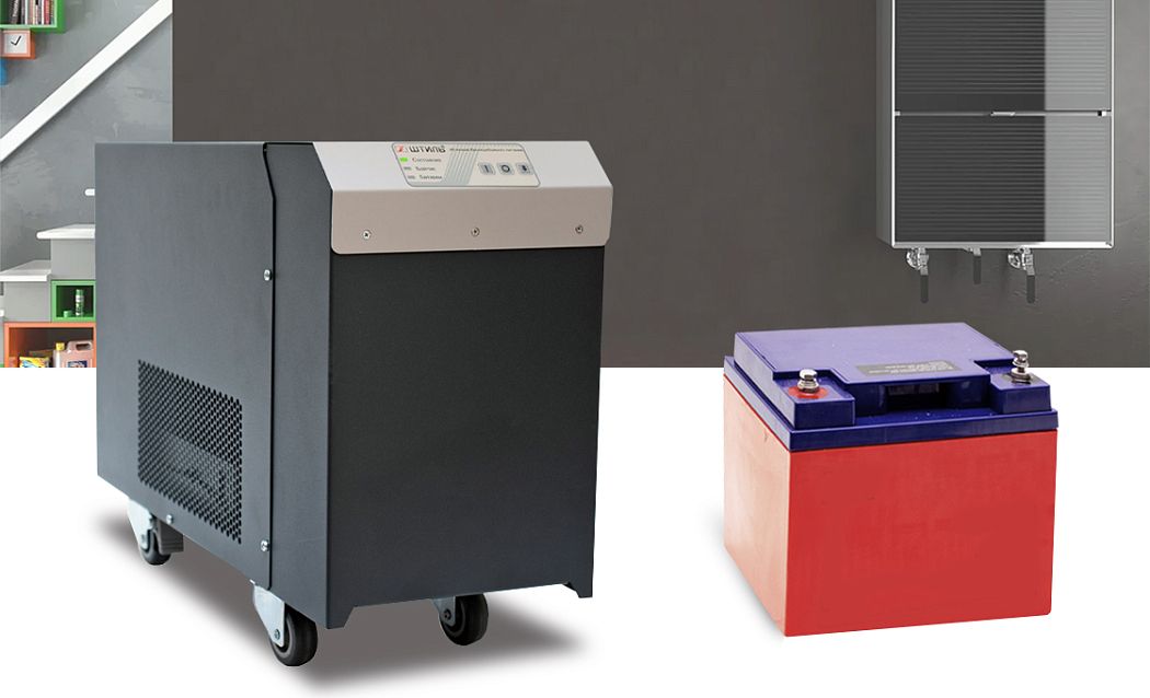 Работа ИБП без аккумулятора картинка