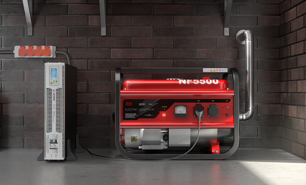 подключение генератора к стабилизатору напряжения картинка