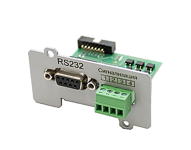 Карта мониторинга IC-RS232/Dry contacts картинка