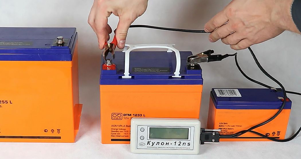 Проверка и заряд аккумулятора ИБП картинка