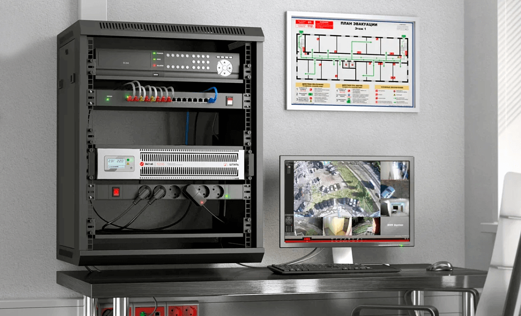 Стабилизатор напряжения для систем безопасности и видеонаблюдения картинка