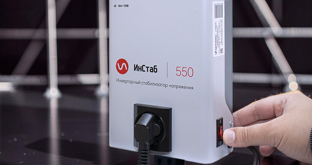 Включение стабилизатора напряжения картинка