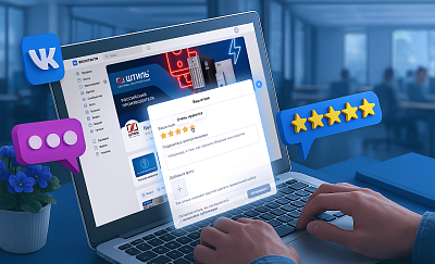 Акция «Подарок за отзыв во ВКонтакте»!